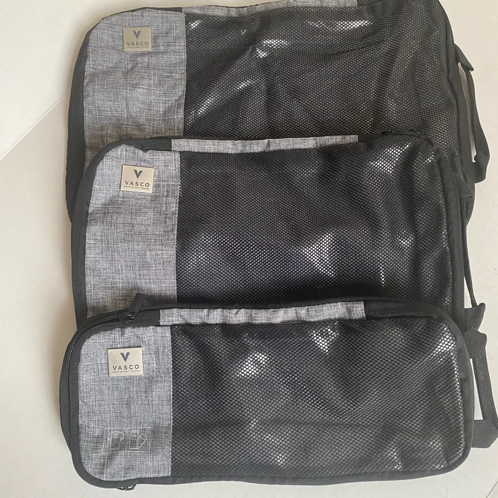 Vasco Packing Cubes Set of 3 – Excellent Condition